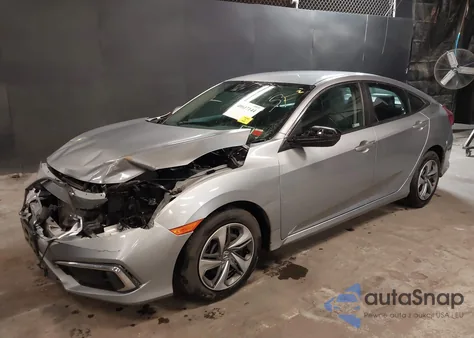 2019 Honda Civic Lx из США, поврежденный, VIN 2HGFC2F68KH574953